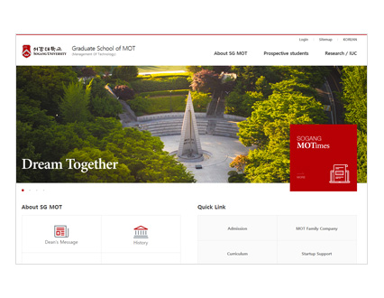 Graduate School of MOT homepage